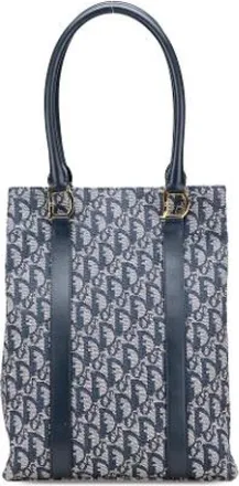 Dior Pre-owned Tote Bags, female, Blue, Size: ONE SIZE Pre-owned Vintage Tote Bag