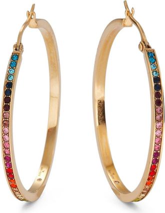 Alex and Ani Rainbow Ombre Pave Hoop at Nordstrom