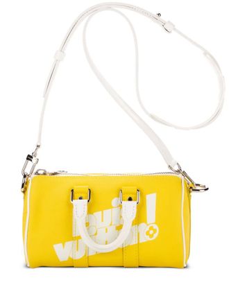 Louis Vuitton x Virgil Abloh 2000 Keepall Bandouliere handbag - Yellow