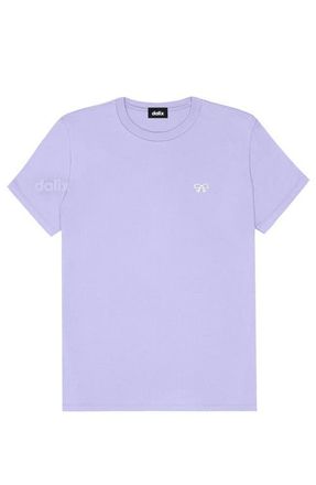 Dalix Womens Bow Jersey Tee in Dark Lavender at Nordstrom, Size Xx-Large