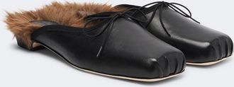 Simone Rocha Mules de piel