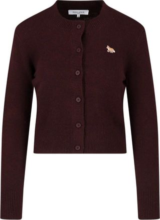 Maison Kitsun&eacute; Cardigan Baby Fox