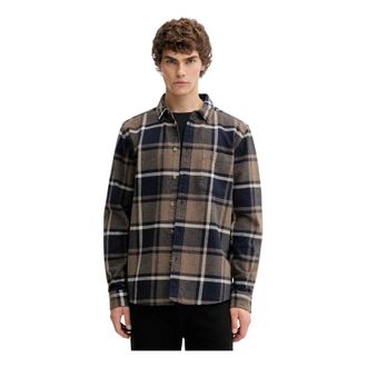 Les Deux Jeremy Check Flanellen Shirt - Heren - Casual Overhemden - Veelkleurig - S - Katoen - Overhemden