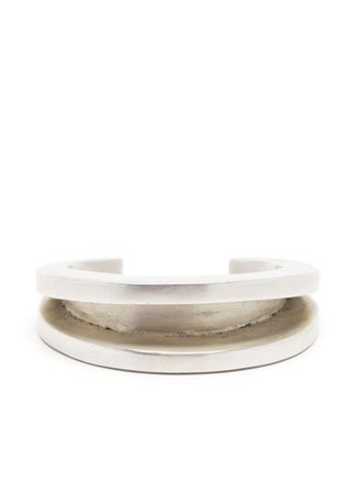 Parts Of Four Bracciale Crescent Channel - Argento