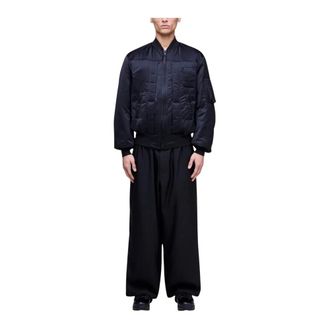 adidas Y-3 Sport Uniform Pinstripe Track Pants - Heren - Sport - Zwart - Maat: M Leer