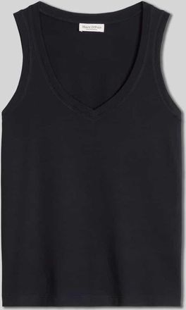 Marc O'Polo Regular Fit Top aus reiner Baumwolle in Marine, Gr&ouml;&szlig;e XXL