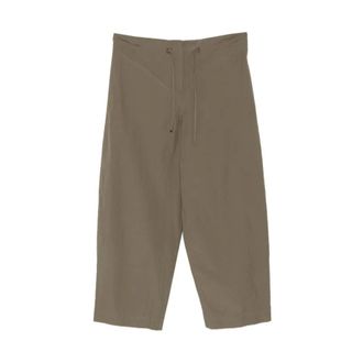 Pantaloni Torino Cropped Trousers, female, Brown, Size: 2XL Dafne Cropped Trousers