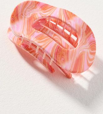 Teleties Flat Round Claw Hair Clip