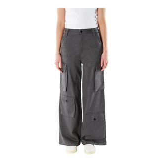 G-Star Mega Cargo Trousers - female - G-star - Wide Trousers - Gray - W28 - Trousers