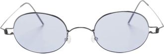 Lindberg Occhiali da sole 8217 ovali in titanio - Nero
