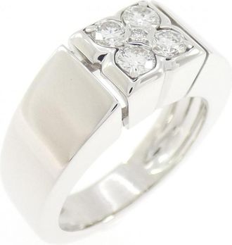 Van Cleef & Arpels White Gold (18K) Band Ring (Pre-Owned)