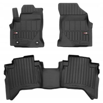 OEM Alfombras Y Felpudos De Goma Toyota Hilux 8 Desde 2015 - 3d Trough
