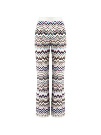 Missoni Wollen broek met zigzagmotief