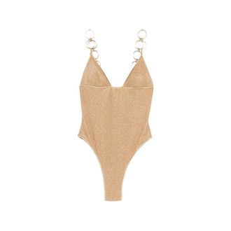 Os&eacute;ree One-piece, female, Yellow, Size: M Lumi&egrave;re Swimsuit
