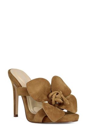 Azalea Wang Fawna Slingback Sandal in Brown at Nordstrom, Size 7.5