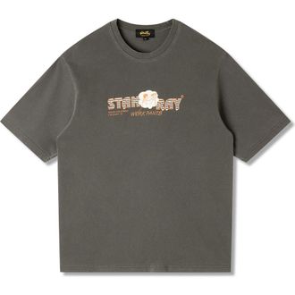 Stan Ray Crocket Graphic T-Shirt in Washed Black at Nordstrom Rack, Size Medium