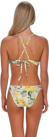 Sunsets Dora Double Tab Bikini Swim Bottoms in Isla Soleil Crepe at Nordstrom, Size X-Large