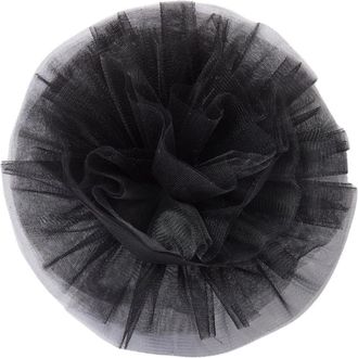 Liviana Conti Spilla Floreale Handmade in Tulle - Dames - Haaraccessoires - Zwart - ONE Size - Polyester - Accessoires