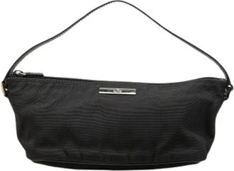 Gucci Borsa a tracolla mini Pre-owned in nylon - - Pre-owned - Donna - Nero - ONE SIZE