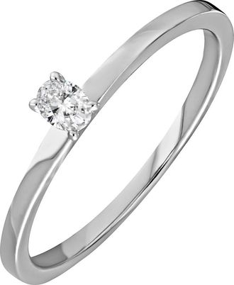 Bony Levy Audrey Diamond Stacking Ring in 18K White Gold at Nordstrom Rack, Size 6.5