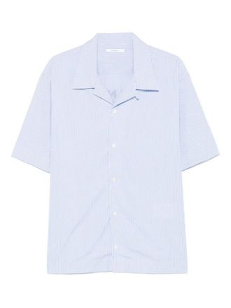 Givenchy Cotton Striped Shirt With Stamp Print