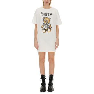 Moschino Mujer, Vestidos, Blanco, Talla: XS