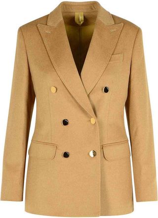 Max Mara Pesche Beige Camel Blazer