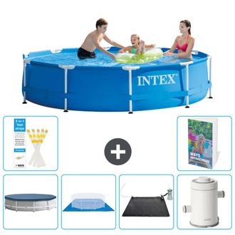 Intex Piscina Con Estructura Redonda - 305x76 Cm - 7-piezas S92