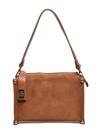 Anna Luchini Brown Rundleer Tas