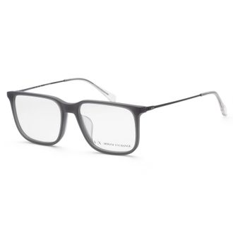 A|X Armani Exchange Mens 55 mm Grey Opticals