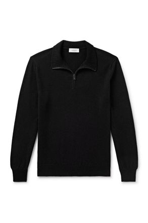 PIACENZA 1733 Cashmere Half-Zip Sweater