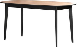 Inosign Esstisch »Ronda« 1 Stk. tlg. Esszimmertisch oval auf Massivholzfüssen - (B/T/H) 160/90/77 cm