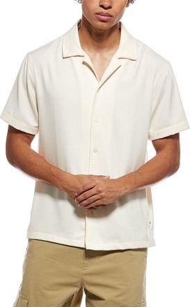 Ted Baker Herringbone Knit Camp Shirt