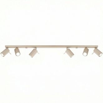 Sollux Lighting Plafone taupe acero alt. 16 cm