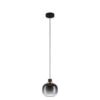 Eglo Oilella Pendant Light - Black | TJ Hughes
