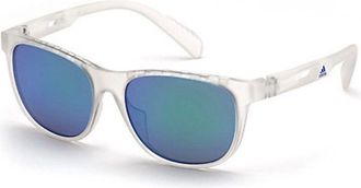 Adidas Sport SP0022 26C Mens Sunglasses Clear Size 55