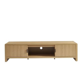 DRAWER Mueble de tv con acabado roble, 160 cm