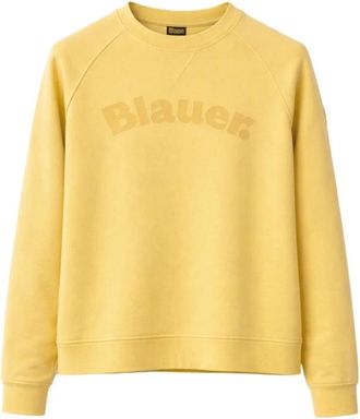Blauer Camp Sweatshirt - Heren - Sweatshirts - Geel - 2XL - Hoodies & sweatvesten