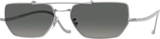 Oliver Peoples OV1385St Edition 7 5036GR Mens Sunglasses Silver Size 55