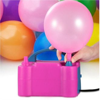 Trade Shop Trade Shop - Gonfiatore Elettrico Gonfia Palloncini Pompa 600 W 4 Beccucci Per Party Feste