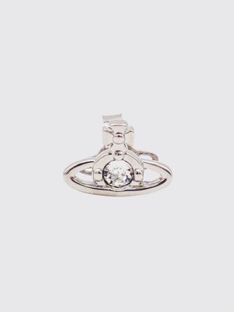 Vivienne Westwood Orecchino Orb Vivienne Westwood in ottone con strass incastonati