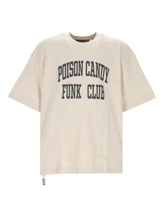 Applied Art Forms graphic-print T-shirt - men - Cotton - S - Neutrals