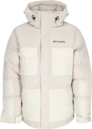 Columbia Waterdichte Fusion Jas met Thermische Voering - Heren - Winterjassen - Wit - L - Polyester - Jassen