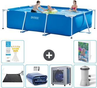 Intex Piscina Con Estructura Rectangular - 300x200x75 Cm - 7-piezas S42