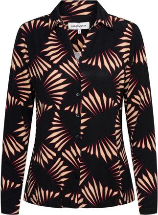 &Co Woman Dames, Blouses & Shirts, Zwart, Maat: S