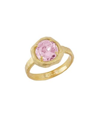 I.Reiss Company 14K 1.75 Ct. Tw. Rose Quartz Cocktail Ring