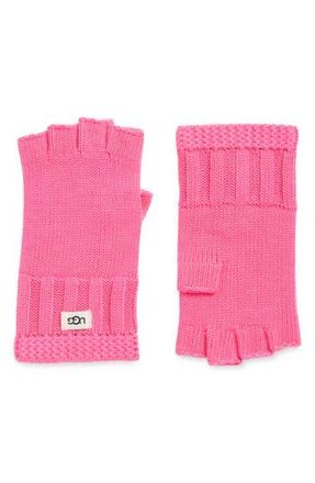 UGG Knit Fingerless Gloves in French Pink at Nordstrom Rack