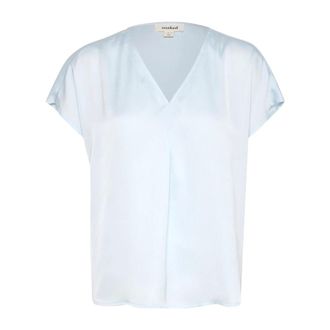 Soaked In Luxury Donna, Camicette, Blu, 2Xl, new