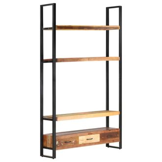 vidaXL Estanter&iacute;a Madera Maciza Reciclada 118x30x200 Cm Vidaxl