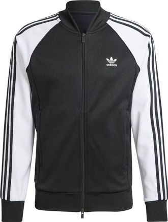 adidas Adicolor Classics SST Track Top Jacket Black White IK7025